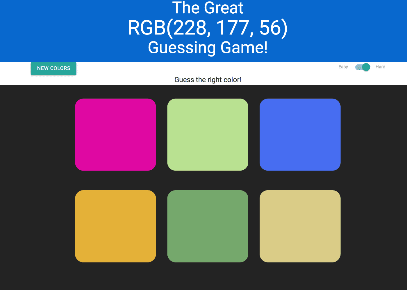 Color Game